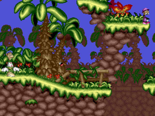 Willie's Adventures [Falcon030] atari screenshot